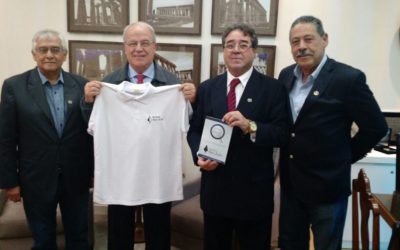 Visita fraterna ao Grão Mestre da Grande Loja Maçônica do Rio Grande do Sul