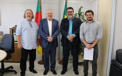 Visita ao Secretário de Turismo do RS