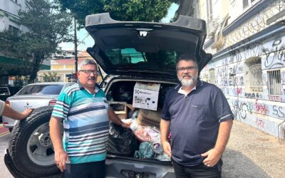Doações para Ilha do Pavão, Ilha do Marinheiro, Ilha Grande e Ilha das Flores