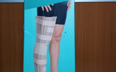 Imobilizador de joelho posição funcional